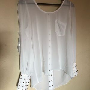 Medium Sheer Double Zero Blouse